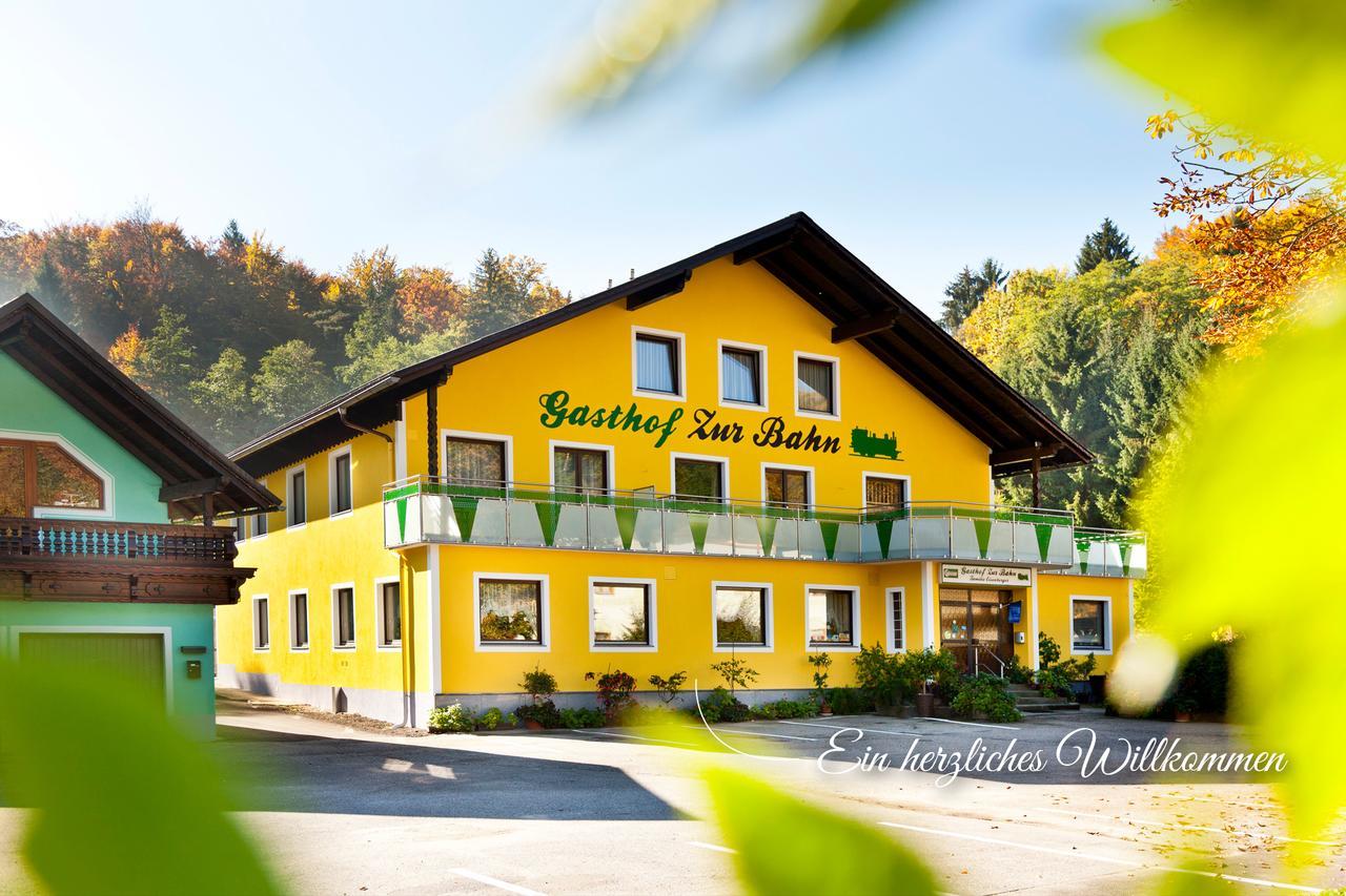 Gasthof "Zur Bahn" Bed & Breakfast Lassnitzhoehe Bagian luar foto